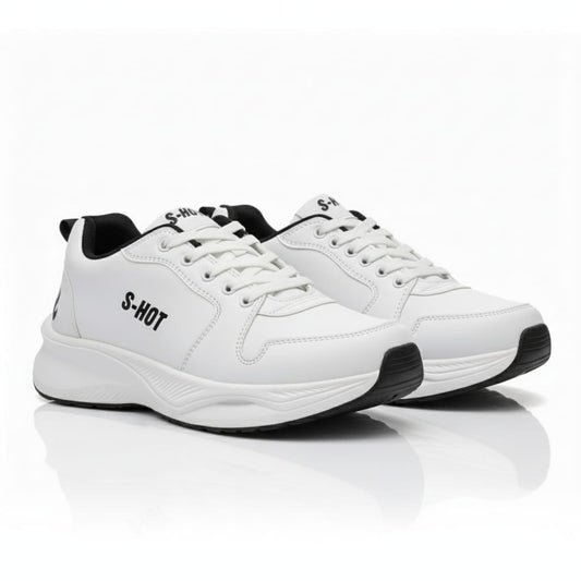white sneaker with black Stylish shoe